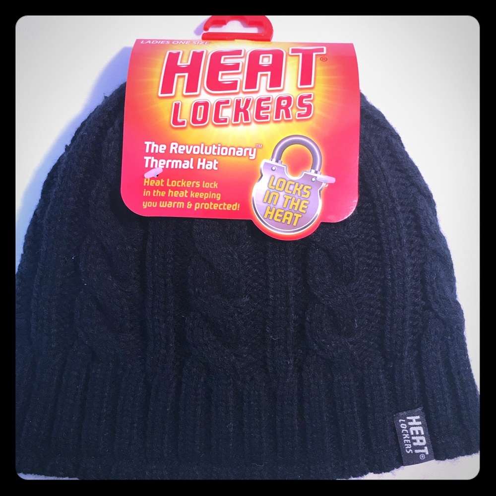 Heat lockers thermal ladies fur lining beanie